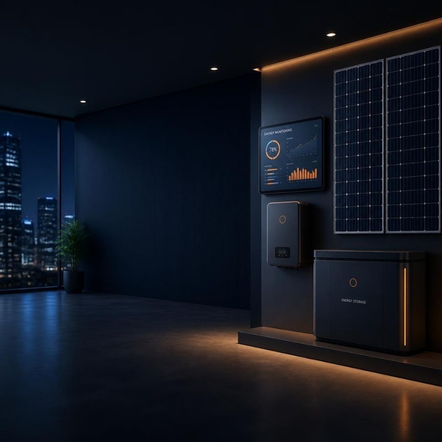 Energy products including solar UPS power and energy monitoring