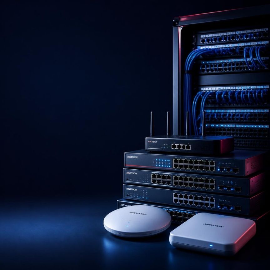 Networking products including switches routers WiFi and cabling