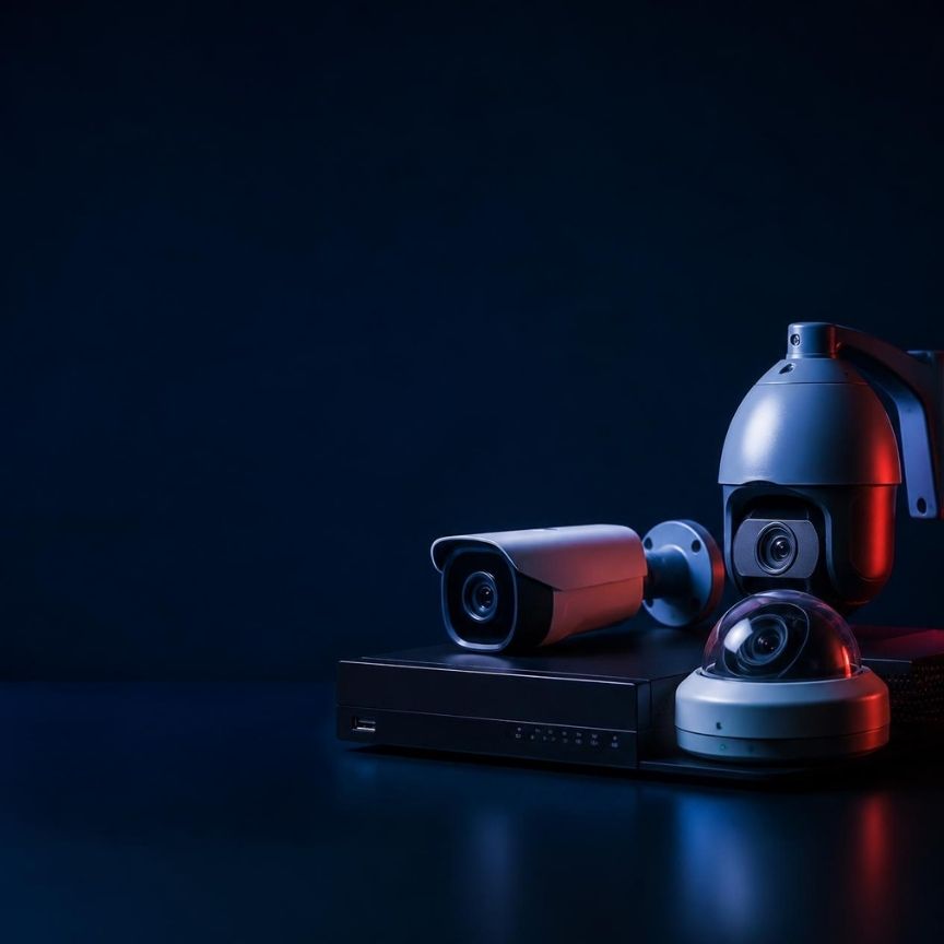 Security products including CCTV cameras and surveillance systems